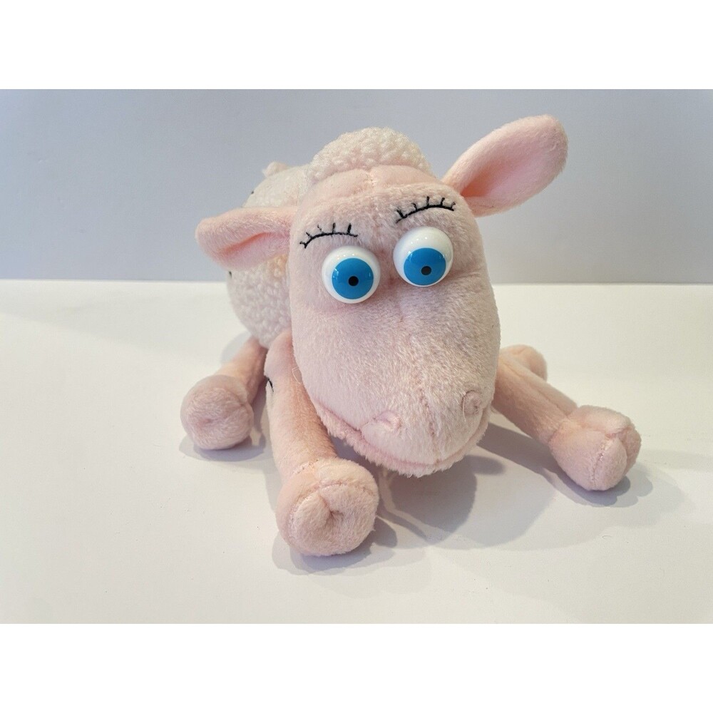 Vtg. 2000 #3 Pink Serta Sheep 8" Breast Cancer Awareness